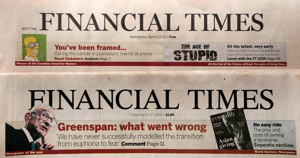 Buon compleanno Financial Times