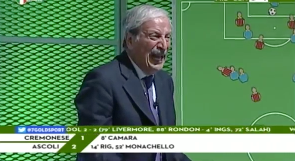 Crudeli Milan-Benevento vergogna figura di merda reazione lacrime video