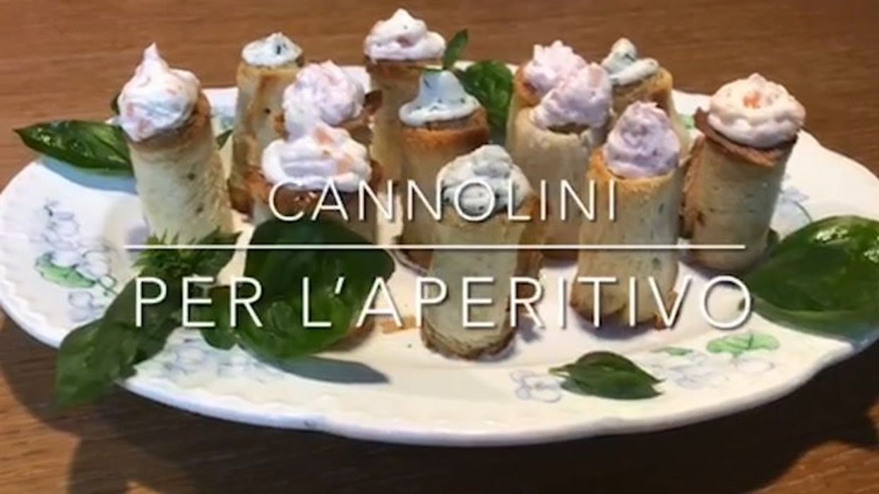 Cuciniamo insieme: cannolini per l'aperitivo - Panorama