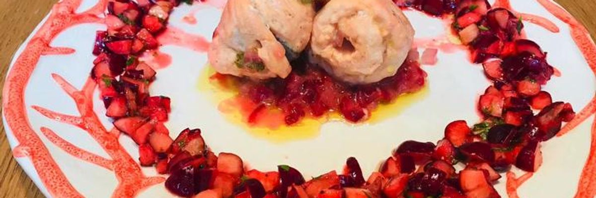 Cuciniamo insieme: filettini di salmone alle ciliegie