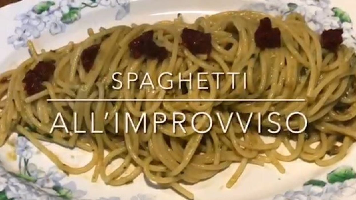 Cuciniamo insieme: spaghetti all'improvviso