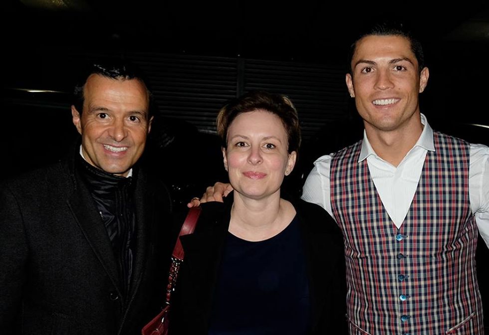 Chantal Borgonovo: "Grazie Cristiano Ronaldo"
