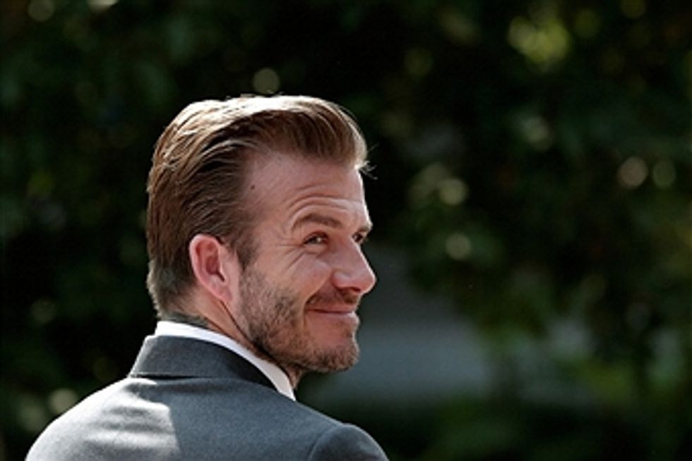David Beckham goes to Hollywood