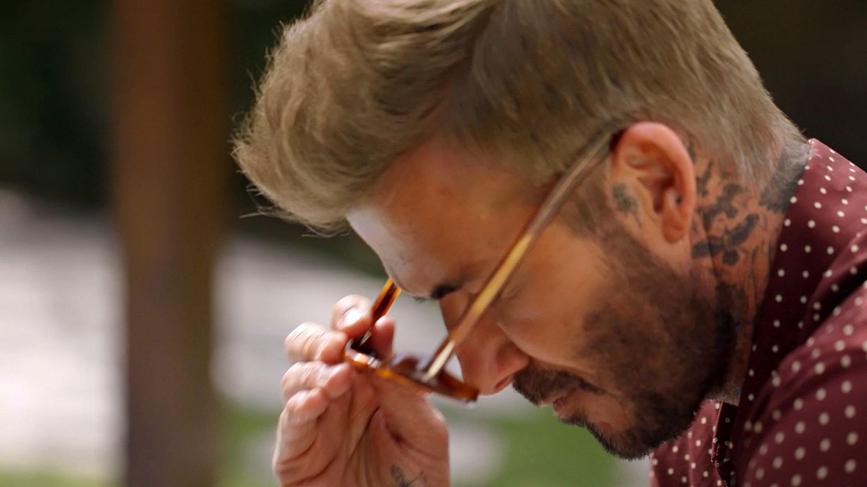 Gli occhiali di David Beckham si ispirano allo stile di Miami