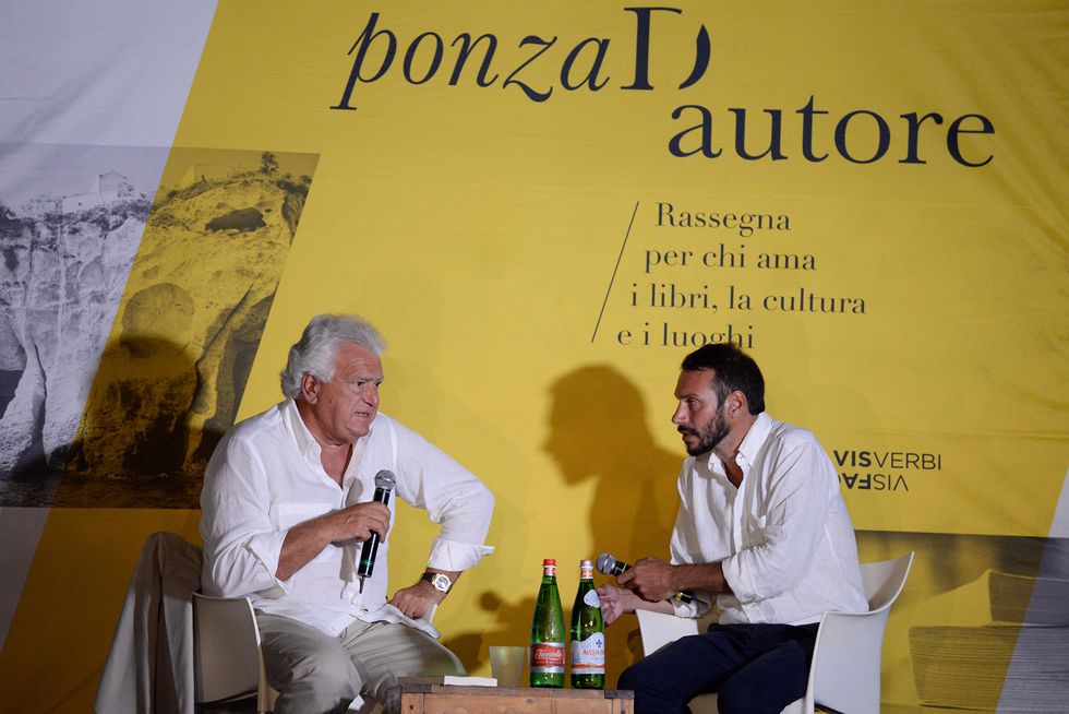 Denis Verdini e Davide Vecchi a Ponza D'Autore 2016