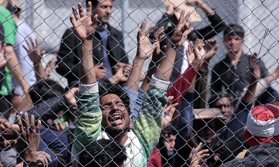 Deportazione dei rifugiati da Lesbo alla Turchia