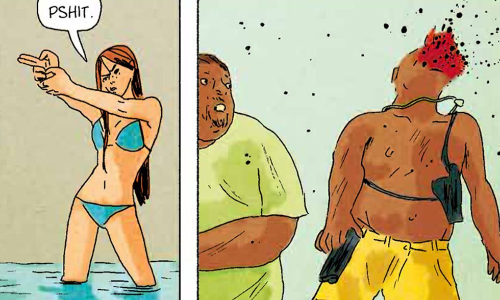 'La Grande Odalisca': avventura, sesso e violenza a fumetti