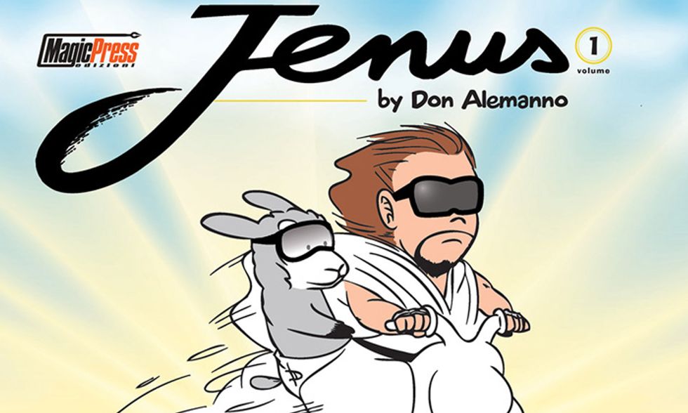 Fumetti: il Nuovo Testamento Reloaded di 'Jenus di Nazareth'