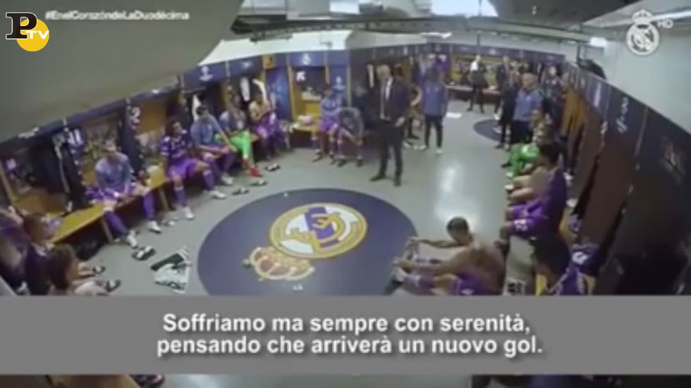 discorso Zidane finale Champins League Real Madrid Juventus video