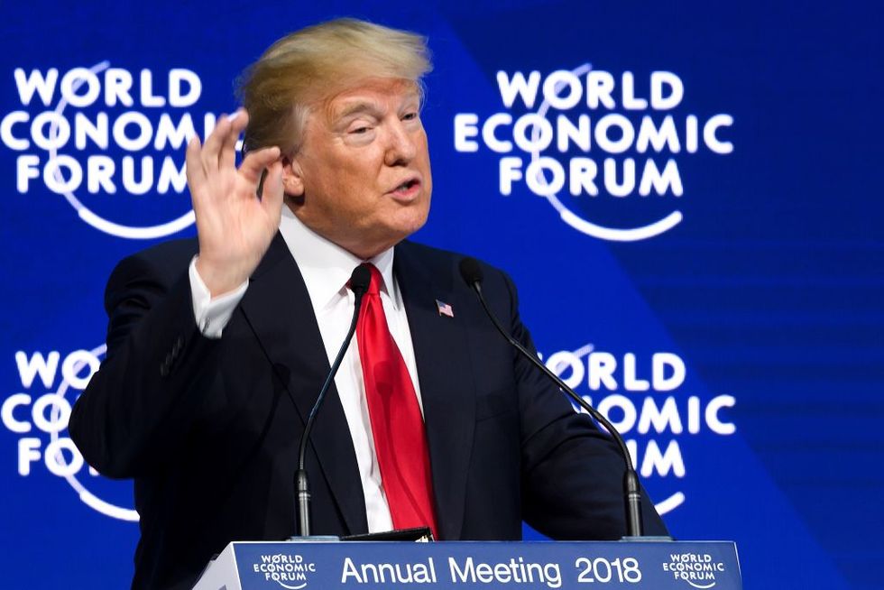 Trump a Davos: "America, the place to be"