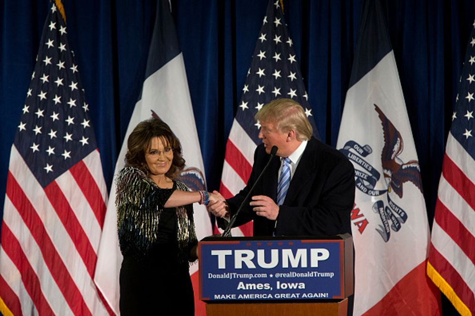 Primarie Usa 2016: Sarah Palin sceglie Donald Trup