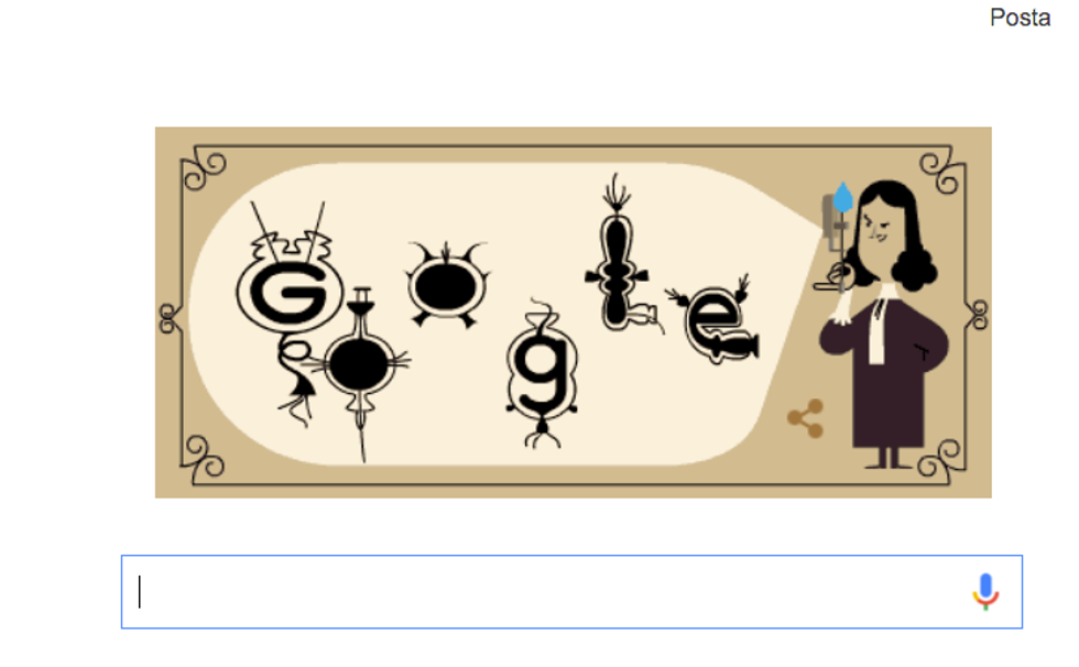 doodle-google-van Leeuwenhoek