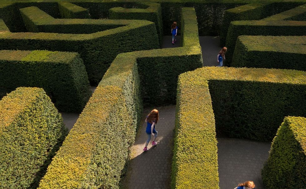 Welcome to Franco Maria Ricci's Labirinto, the biggest maze in the world