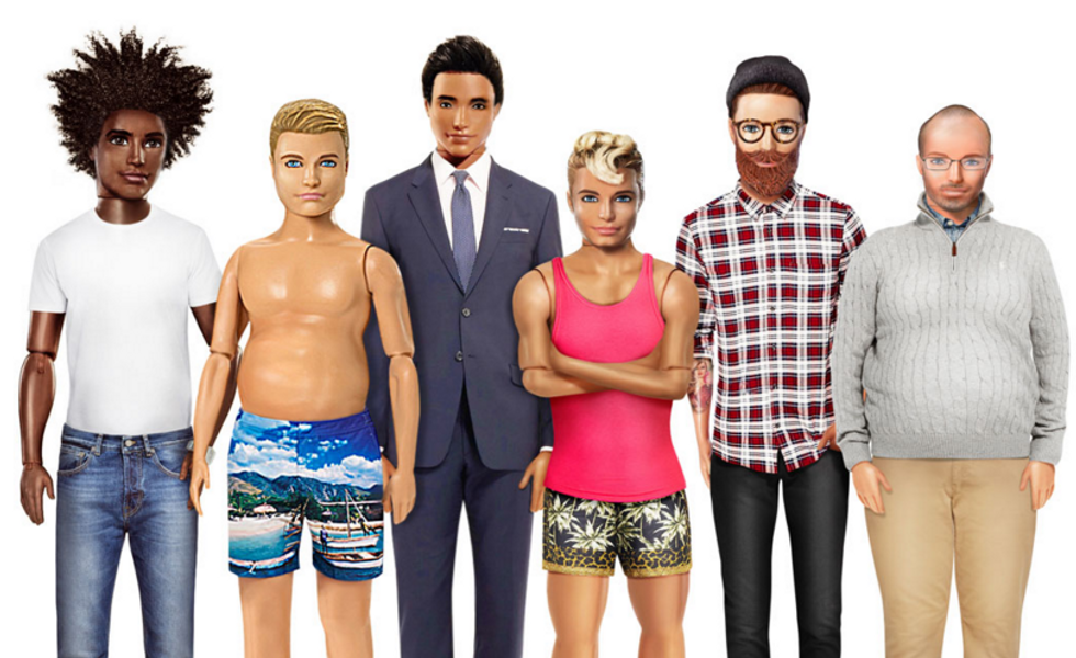 Dopo Barbie, anche Ken ha la pancetta