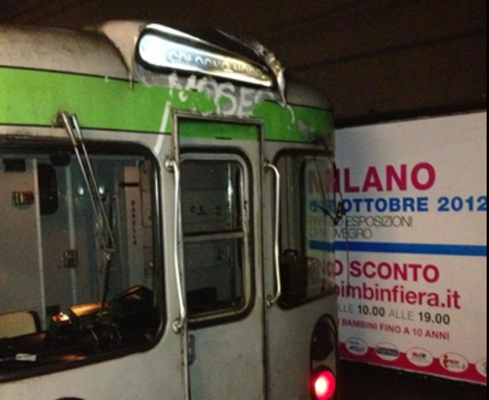 Milano: scontro in Metropolitana