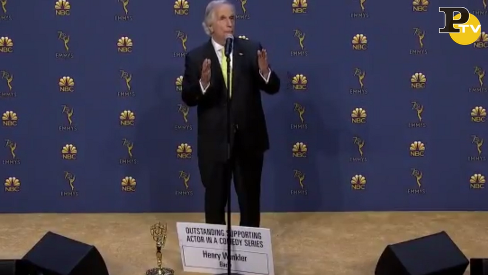 Emmy Awards a Henry Winkler video