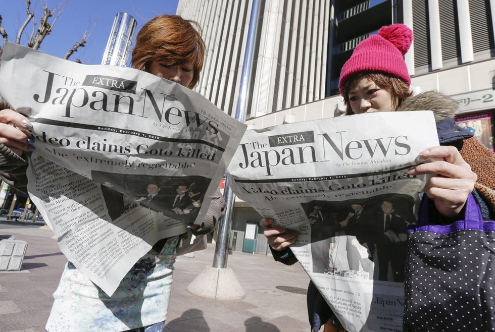 Giappone sotto shock per la decapitazione del reporter