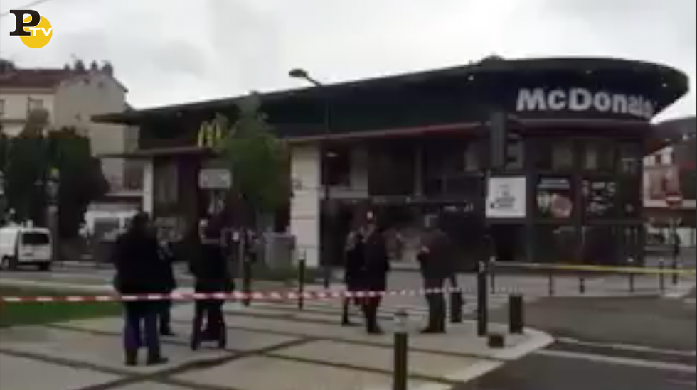 esplosione mcdonalds grenoble francia video