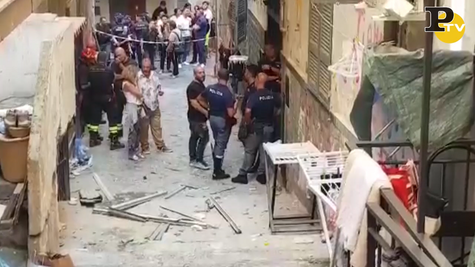 Esplosione Napoli video
