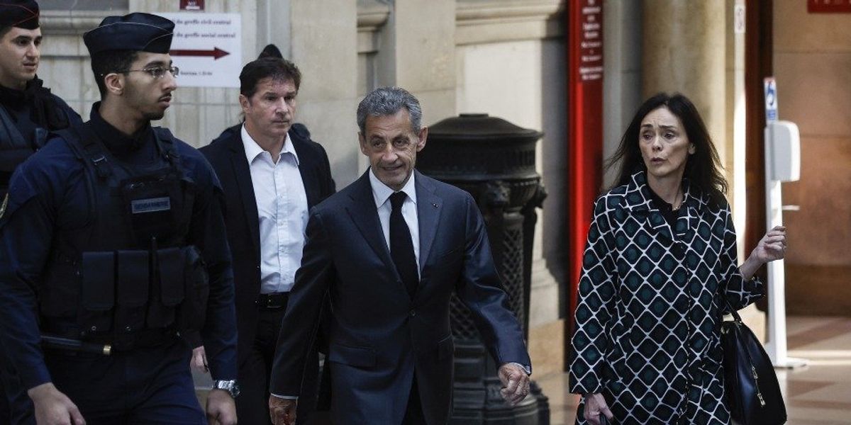 ex presidente francese Nicolas Sarkozy