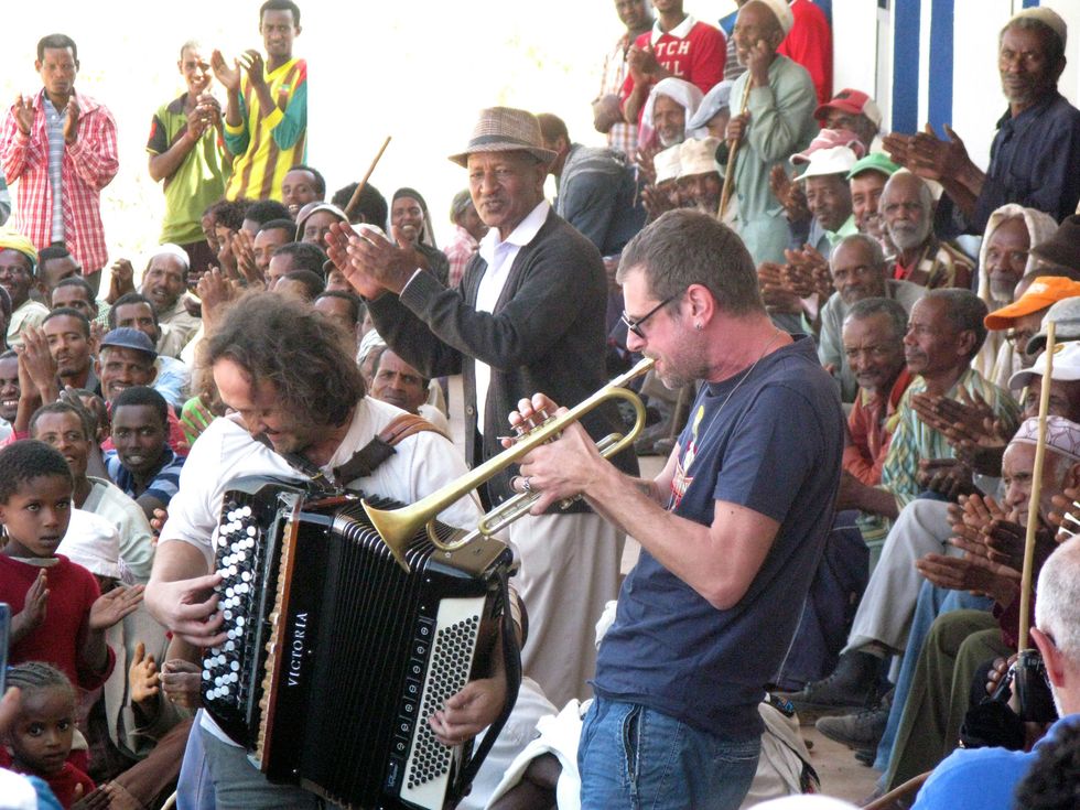 Fabrizio Bosso: "La mia musica per l'Etiopia" - Foto e video