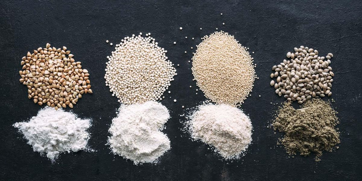 farina di grano saraceno quinoa amaranto canapa