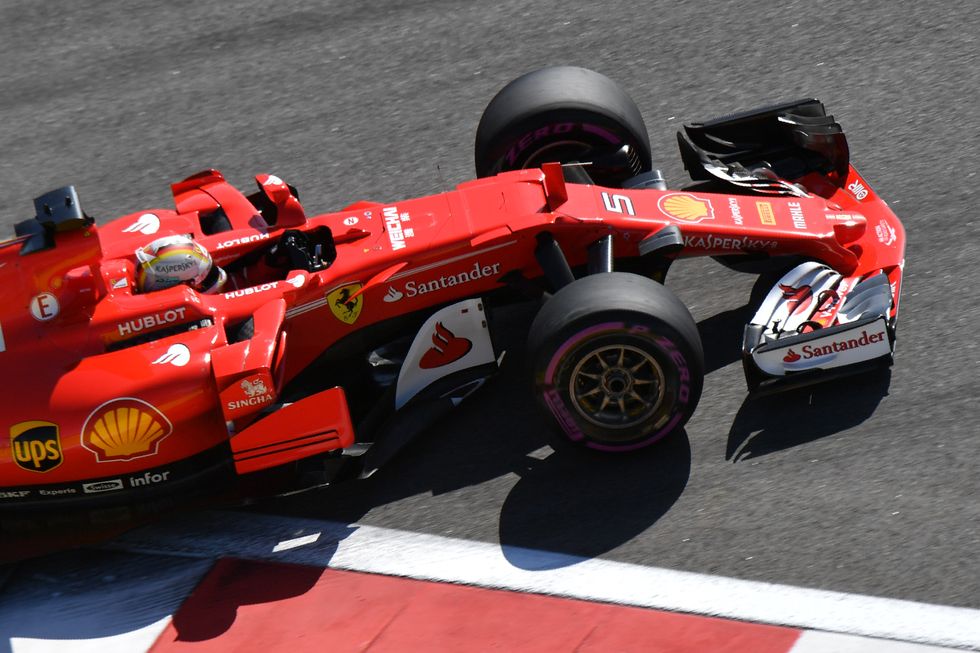 Ferrari Gp Russia Sochi Vettel Raikkonen