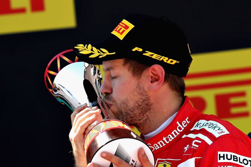 Ferrari Gp Spagna Vettel Raikkonen