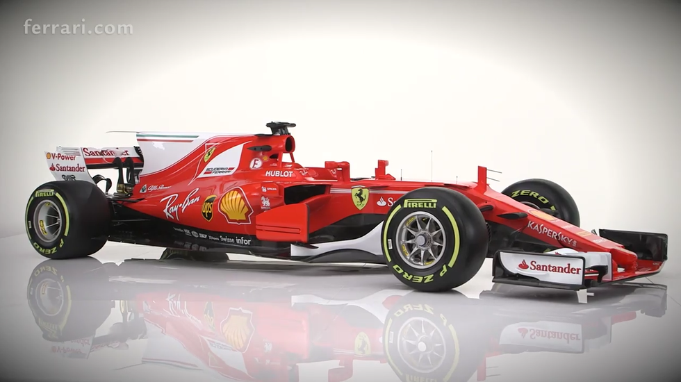Ferrari SF70-H formula 1 2017 video