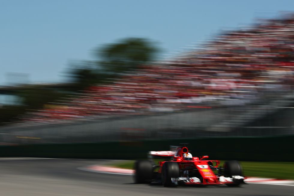 Ferrari Vettel Raikkonen Gp Canada