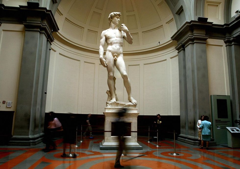 Italian Renaissance Artist Michelangelo travels to Canada