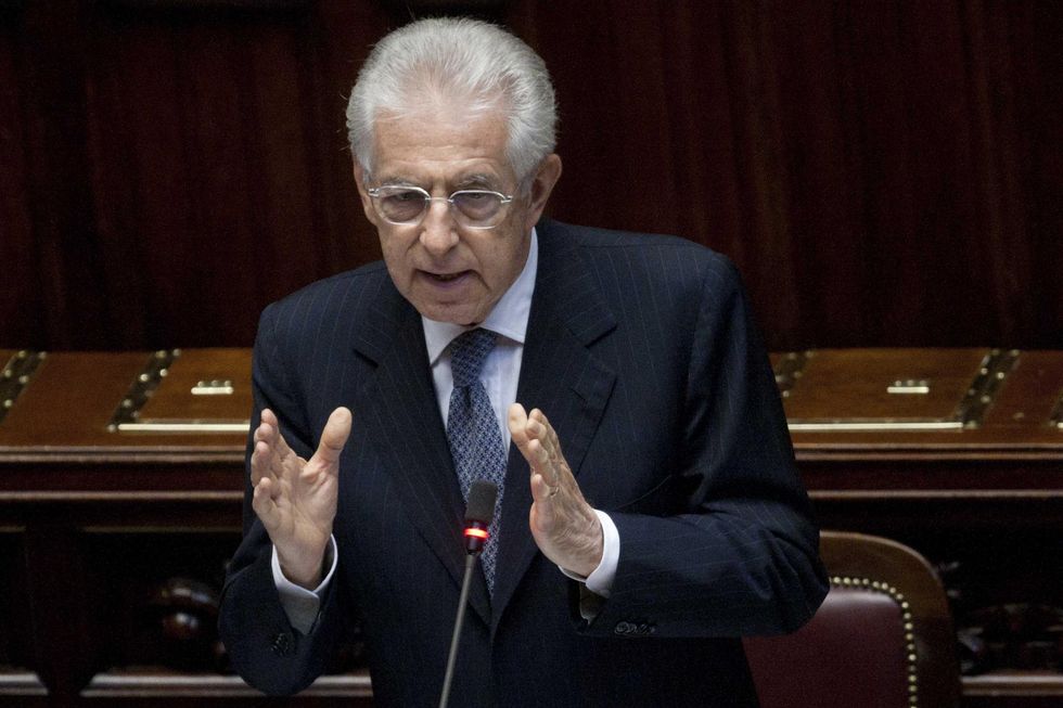 Italian Prime Minister Monti facing difficult phase