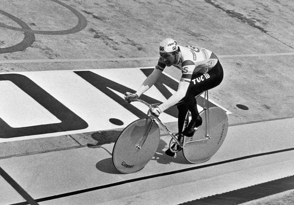 30 anni fa il record dell'ora di Francesco Moser
