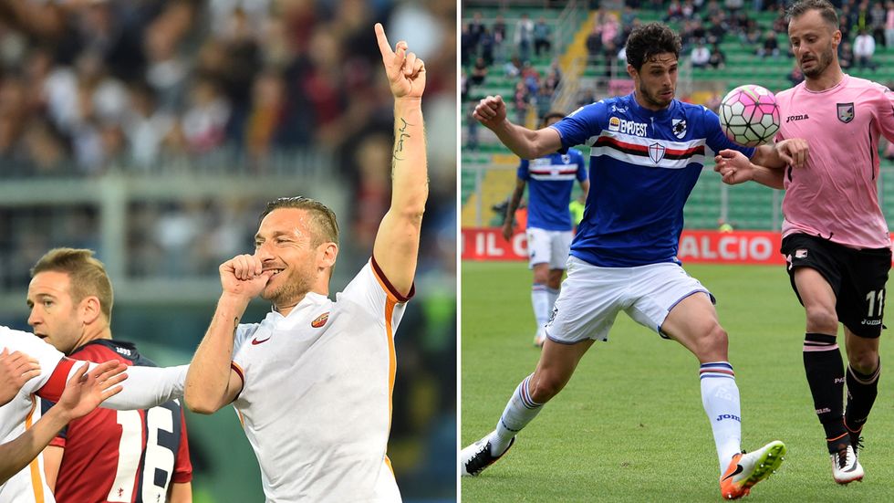Top e flop 36a serie A: Totti è ancora decisivo, Ranocchia si gioca gli Europei