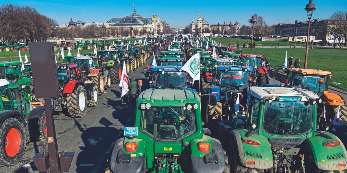 ​Francia, protesta dei agricoltori e allevatori