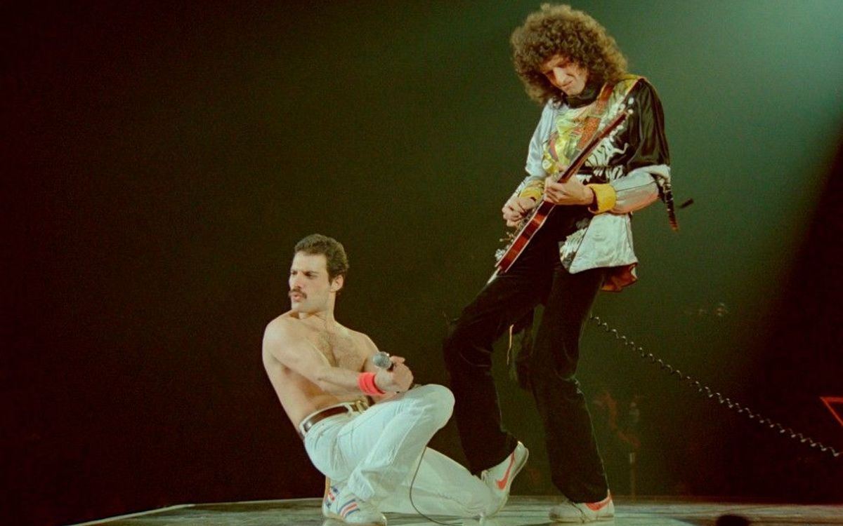 Freddie Mercury e Brian May