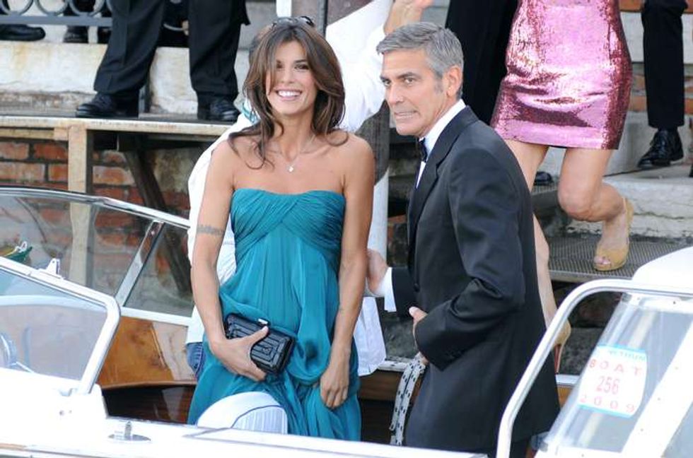Elisabetta Canalis al Festival del cinema di Venezia: "Clooney? Non ho rimpianti"