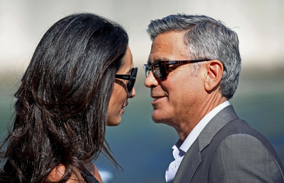 George Clooney e Amal Alamuddin sono arrivati a Venezia