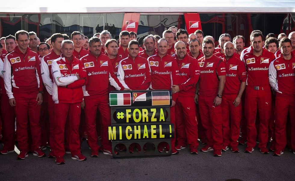 Ferrari e Mercedes insieme per Schumacher
