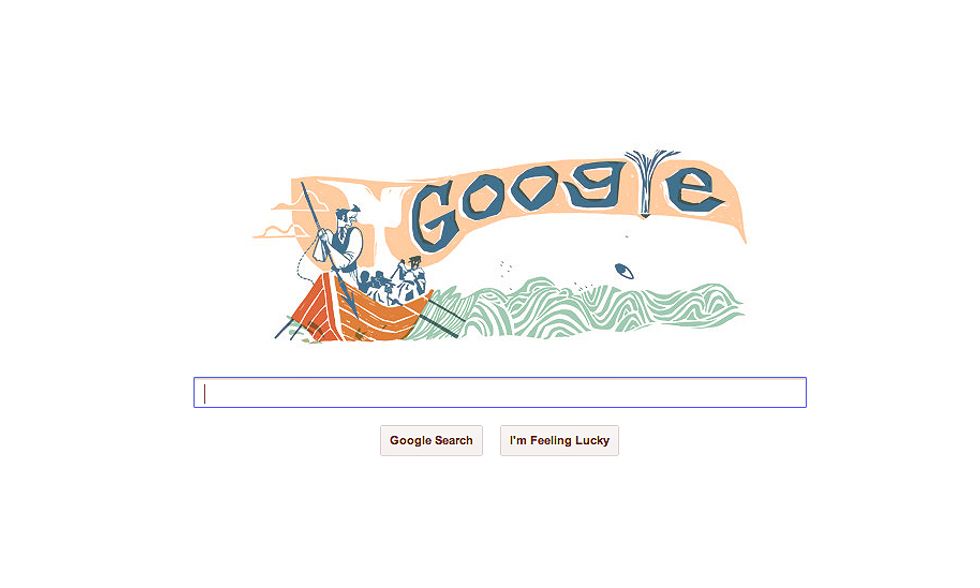 Moby Dick, Google Doodle del 18 ottobre