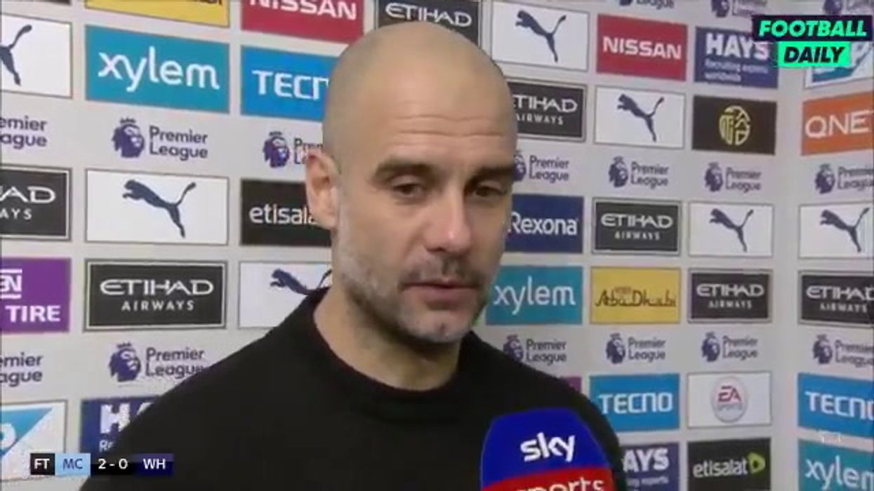 Guardiola: «Resto al Manchester City al 100%. Amo questo club»