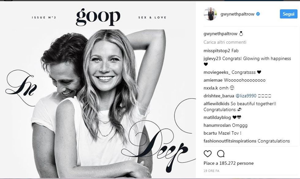 Gwyneth Paltrow w Brad Falchuk si sposano