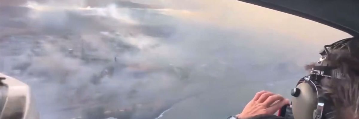 Scena apocalittica alle Hawaii, Lahaina devastata dagli incendi | video