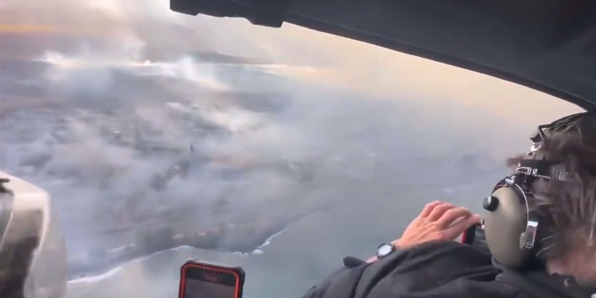 Scena apocalittica alle Hawaii, Lahaina devastata dagli incendi | video