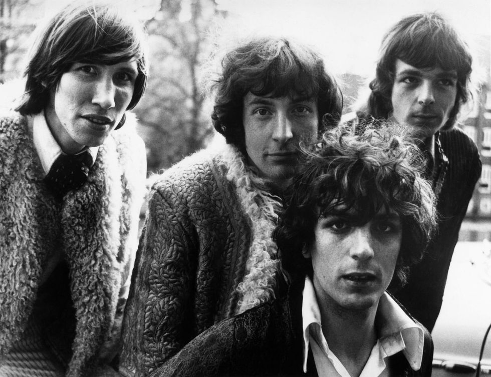 I Pink Floyd nel 1967, quando il leader era Syd Barrett