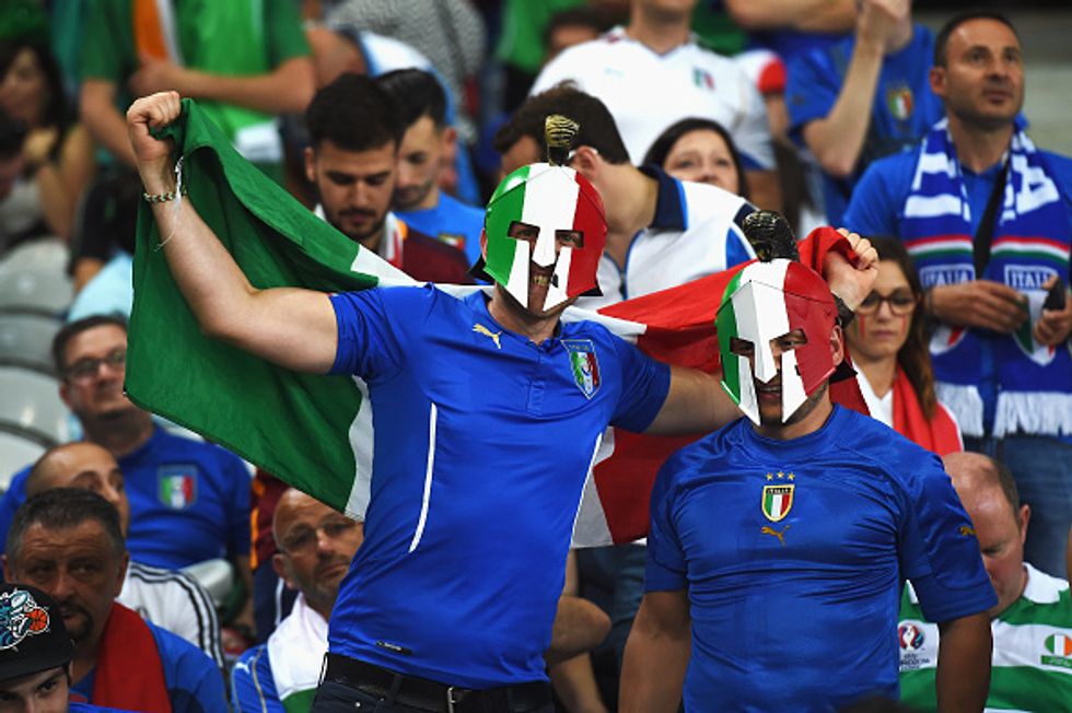 Euro 2016: Italia-Irlanda, lo spettacolo dei tifosi