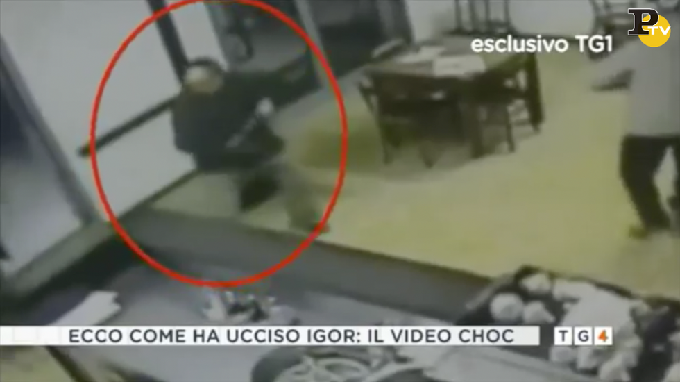 igor russo video rapina omicidio budrio fabbri
