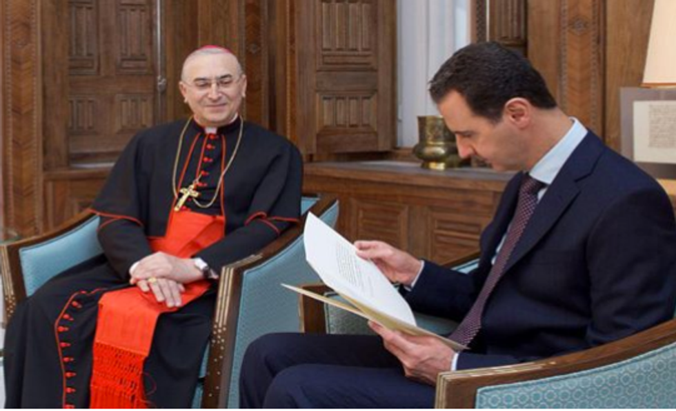 La lettera di Bergoglio ad Assad