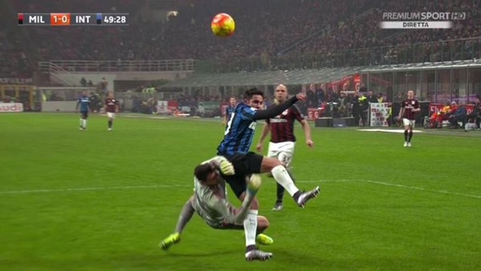 Errori arbitrali, 22a giornata: Damato flop nel derby (ma non penalizza l'Inter)