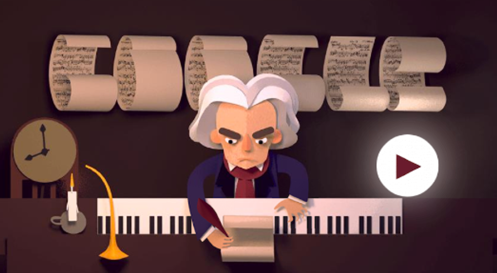 Google ricorda la nascita di Beethoven
